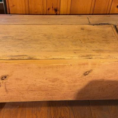 Antique Grain Bin Bench