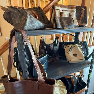 Vintage Designer Purses - Coach, Louis Vuitton and others