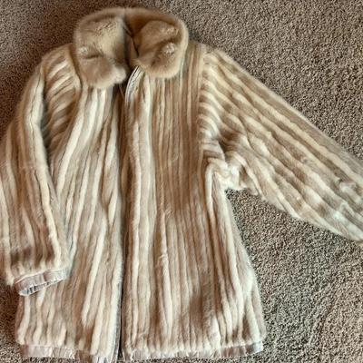 Vintage Reversible Faux Fur Coat 
