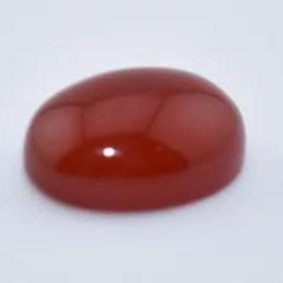 1.2 Carat Natural Unheated Oval Chalcedony Cabochon