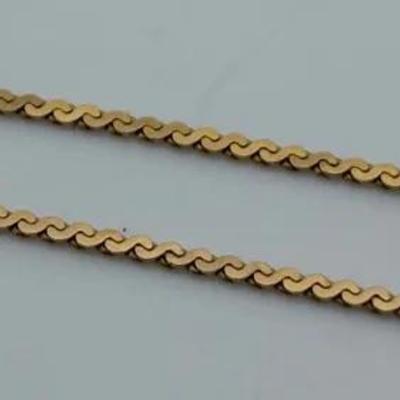 14k Yellow Gold Chain Necklace