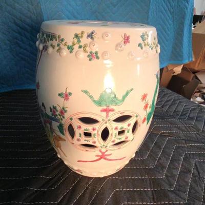 Chinese Porcelain Garden Stool 