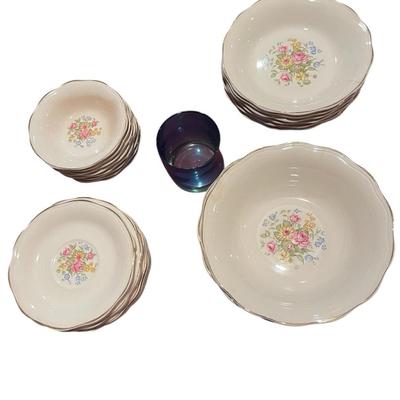 Dainty Fair Bowls And Plates