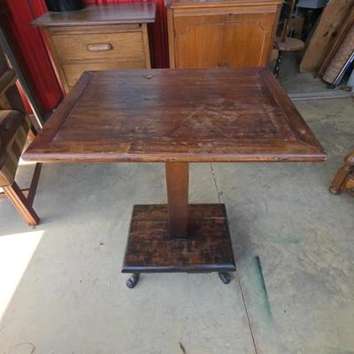 Vintage Pedestal Table