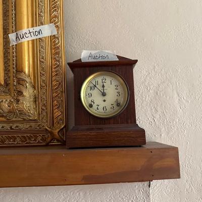 Seth Thomas Adamantine Mantel Clock 