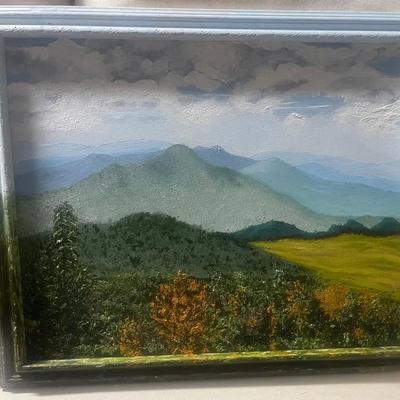 Blue Ridge Mountains Painting 