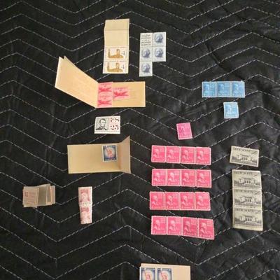 Collection Of Old Stamps