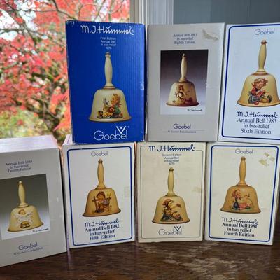 Vintage Goebel & Hummel Annual Bells