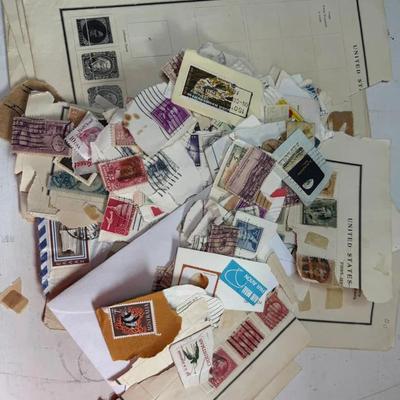 Vintage Stamp Collection