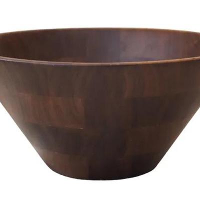 Vintage Burl Walnut Bowl – Billings, Missouri Limited Edition #181
