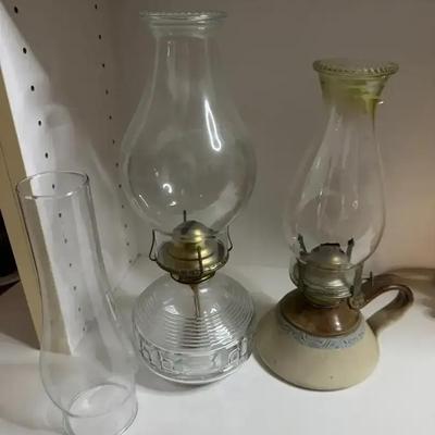 Vintage Oil Lamps