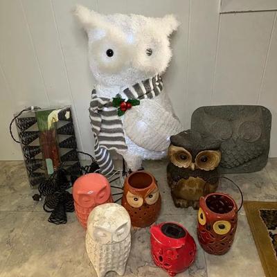 Outdoor Garden Decor For The Owl Lover 