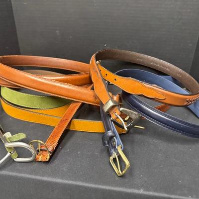 Leather Belts In Various Sizes