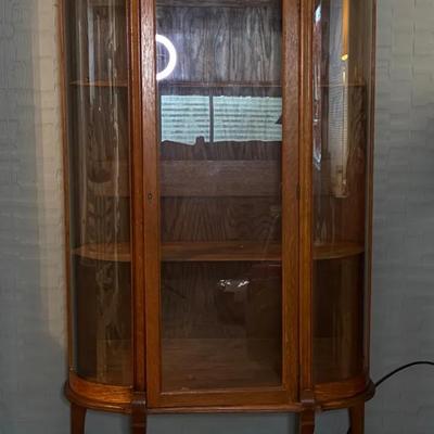 Antique Curio Cabinet 