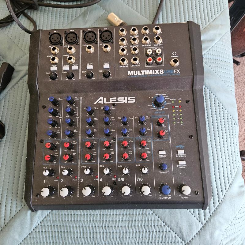 Sale Photo Thumbnail #58: Alesis Multimix 8 USB mixer