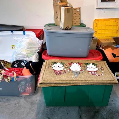 Huge Lot Of Christmas, Easter, Halloween And Thanksgiving