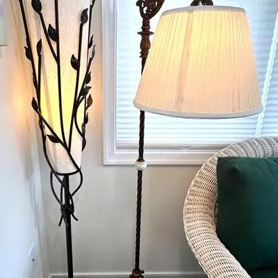 2 Floor Lamps
