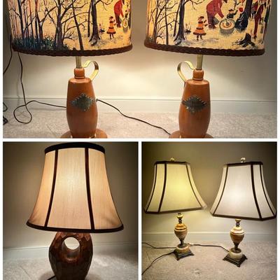 5 Table Lamps