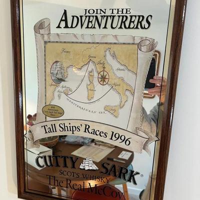 Mirrored Bar Signs (4) 