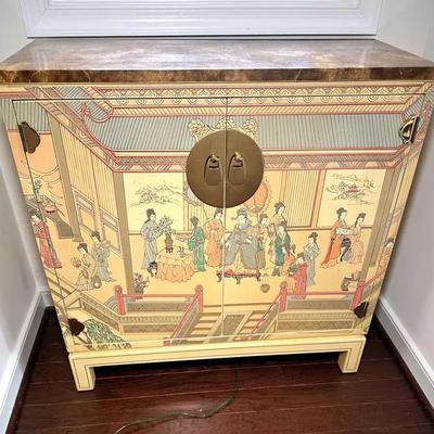Drexel Heritage Asian Themed Cabinet