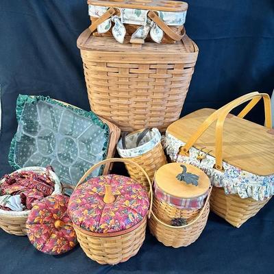 Lot Of Longaberger Baskets