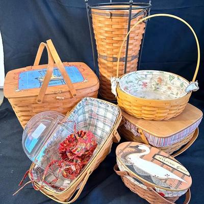 Lot Of Longaberger Baskets