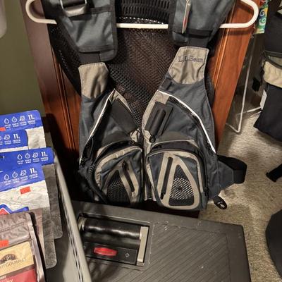 LL Bean Fishing Vest