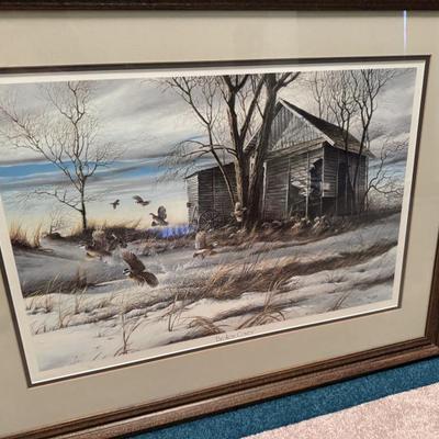 Terry Redlin “Broken Cover” Framed Art