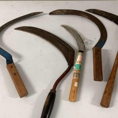 Lot of Hand Sickles