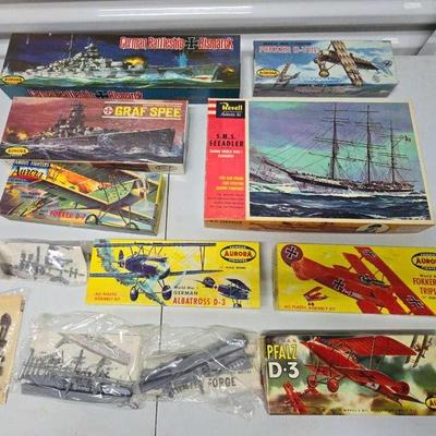 Model Planes & Ships