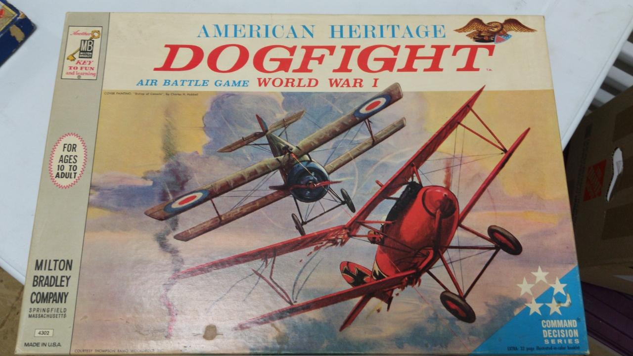 American Heritage DOGFIGHT Board Game 