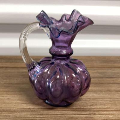 Fenton Art Glass 1942 Mulberry Melon 