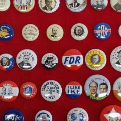 Antique Political Buttons