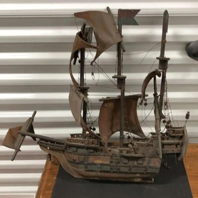 Vintage Model Ship