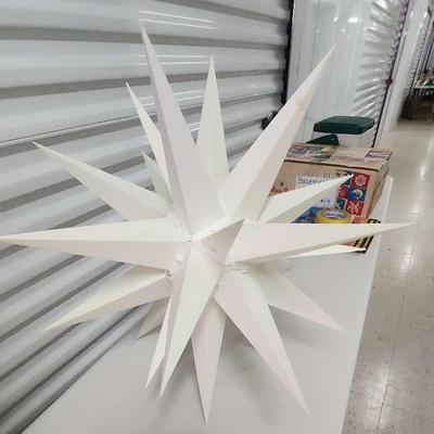 Plastic Moravian Star Lamp 