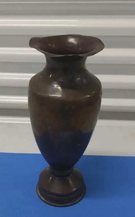 WWII "Trench Art" Artillery Shell Vase