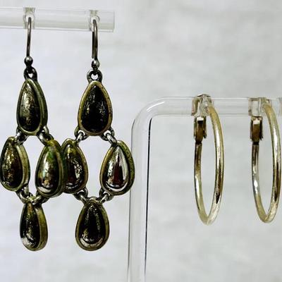 Silver-toned Earrings