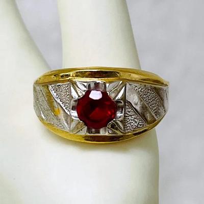 Men’s Ruby / Sapphire “Lind” Ring