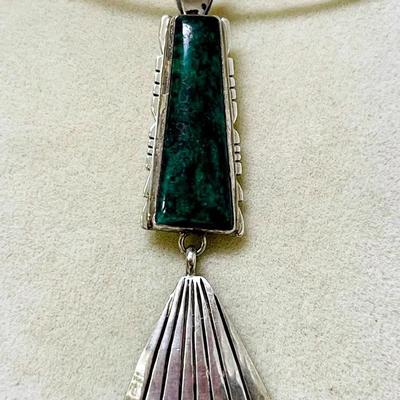 Sterling Silver Southwest Style Pendant