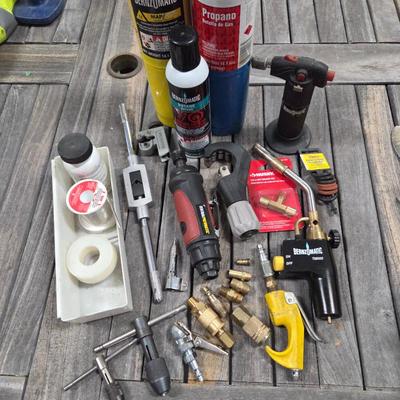 Lot #201 - Plumbing & Soldering Lot
