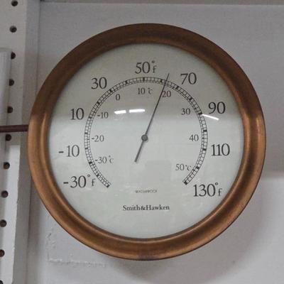 Lot #210 - Vintage Smith & Hawken Copper Thermometer Waterproof