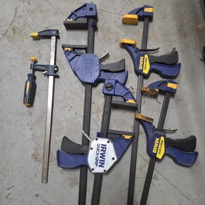 Lot #186 - Quick Grip Bar Clamps