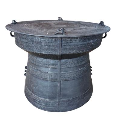 Lot #54 - Thai Bronze Rain Drum Side Table