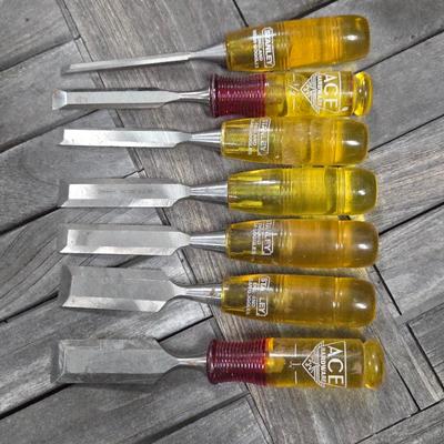 Lot #190 - Stanley & Ace Hardware Wood Sculpture Tools