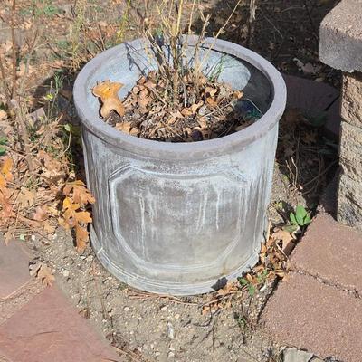 Lot #40 - Large Resin Planter