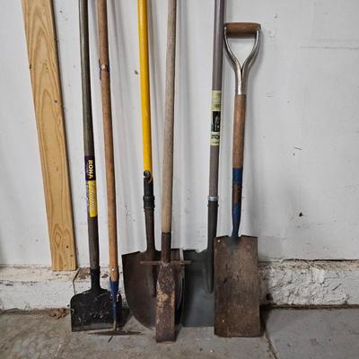 Lot #146 - Shovels & Spades