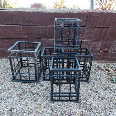 Lot #79 - Unknown Metal Plant Climbers, Risers, or Planter Stands