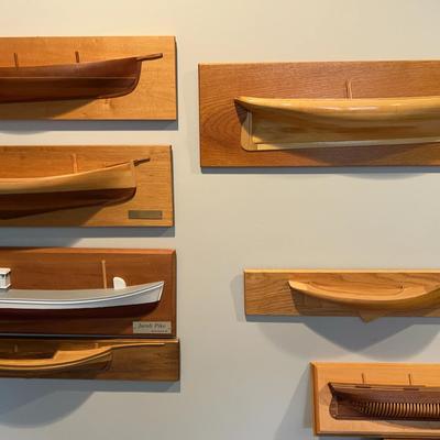 Wooden Ship Wall Decor