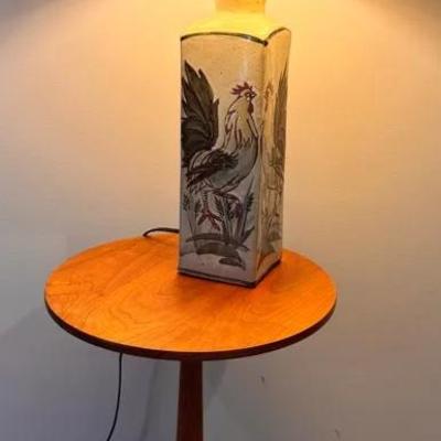 Side Table & Lamp Set