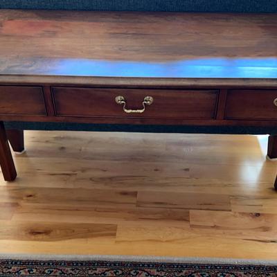 Barley Collection Sofa Table – Walnut Finish